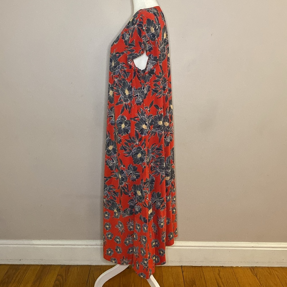 JJill Geranium Floral Print Midi Dress - Picture 5 of 14